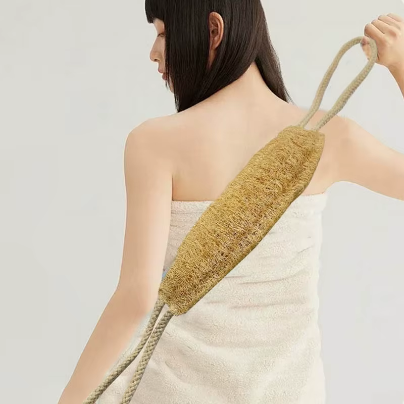 1 pièces luffa doux exfoliant corps gommage bain douche Spa Massage