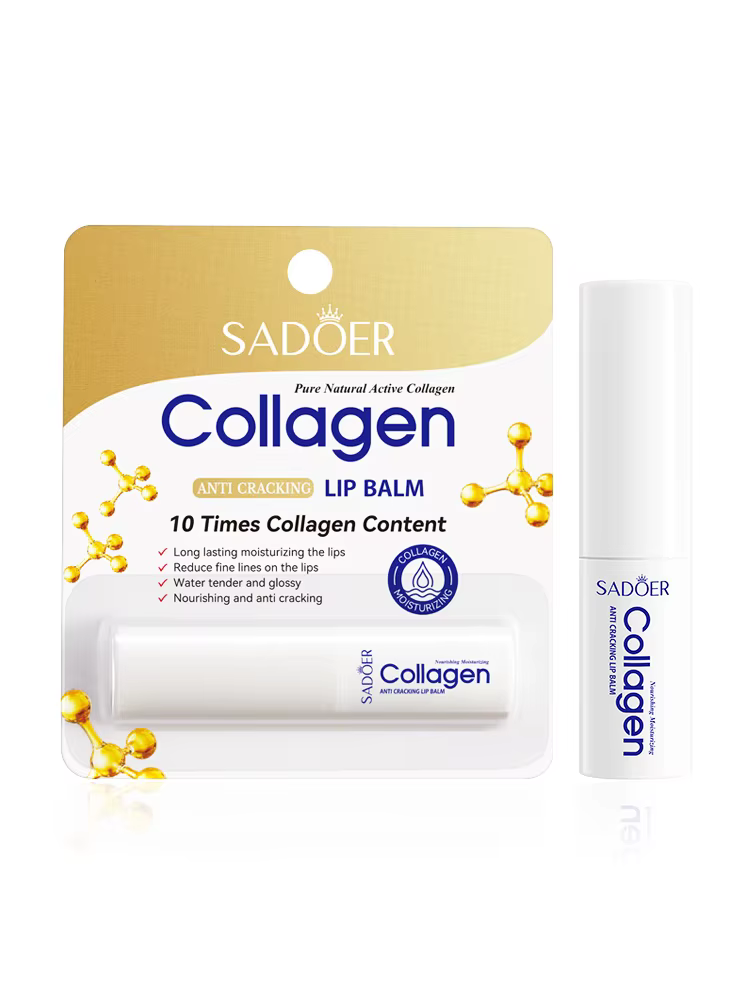 SADOER collagène baume à lèvres hydratant Anti fissuration éclaircissant réparation nourrissant