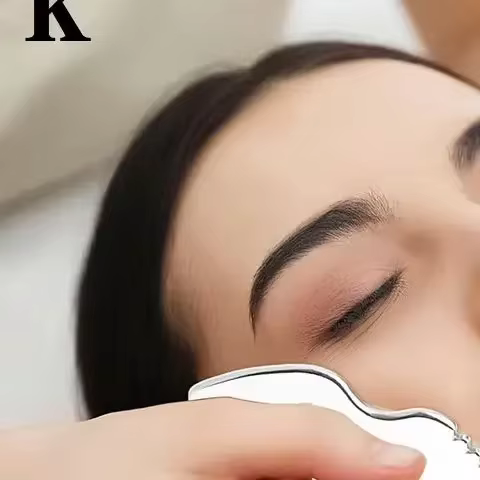 Bâton Gua Sha en acier inoxydable