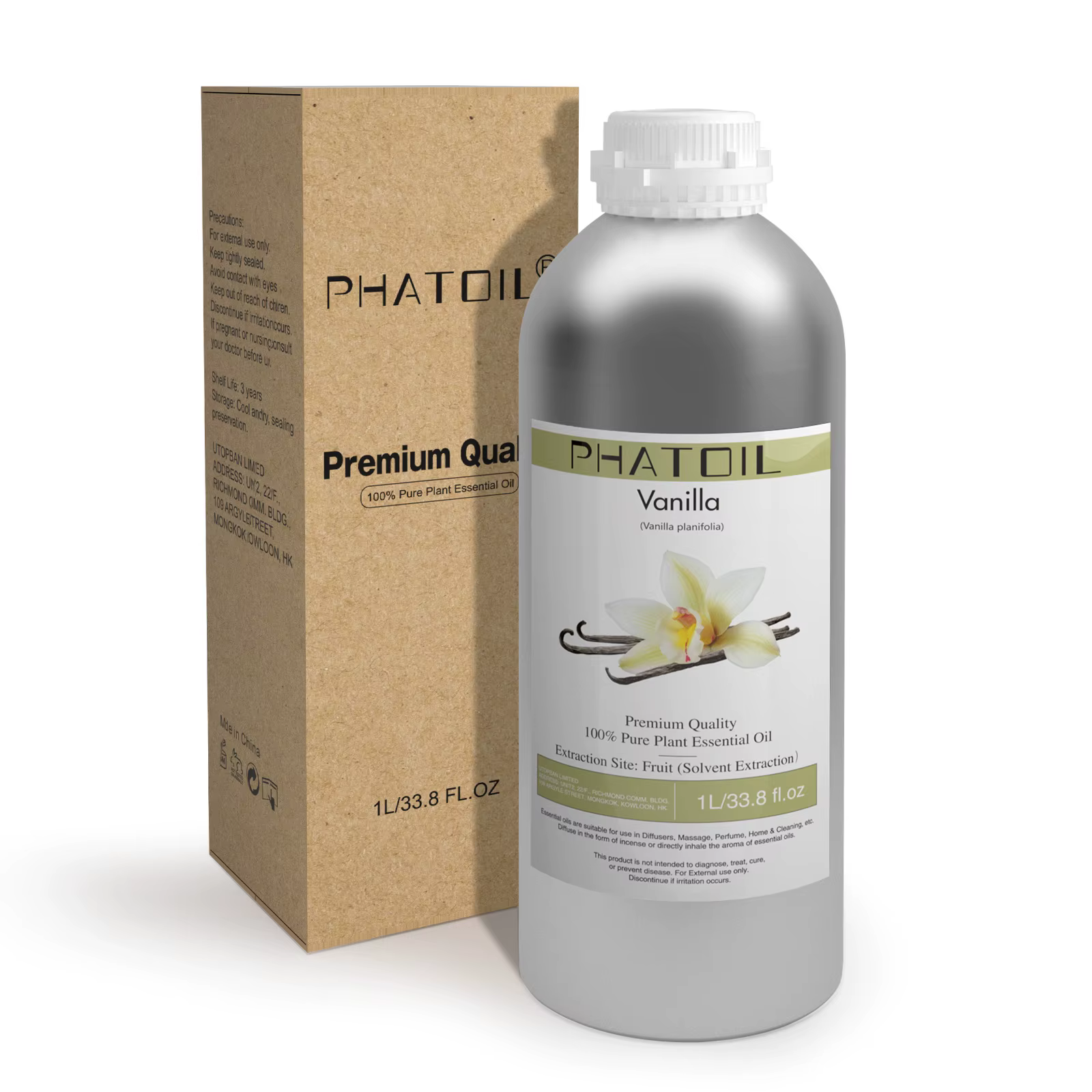 PHATOIL 1000ML huiles essentielles végétales naturelles pour humidificateur diffuseur menthe poivrée bois de santal bergamote aromathérapie huile essentielle