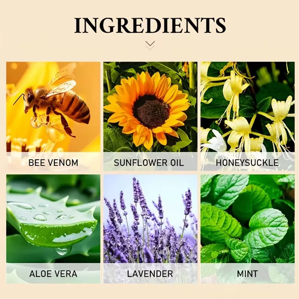Crème Premium au Venin d'Abeille Visage et Cou – Boost de Collagène