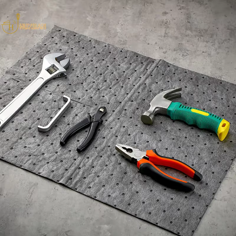 Tapis absorbant l'eau, 10/30/50 pièces, tapis d'entretien d'huile de remplacement pour Garage, maison, sous-sol, Restaurant, hotte de cuisine