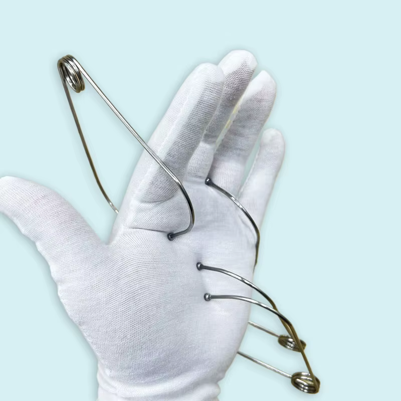 Pince de Massage en métal pour points d'acupuncture