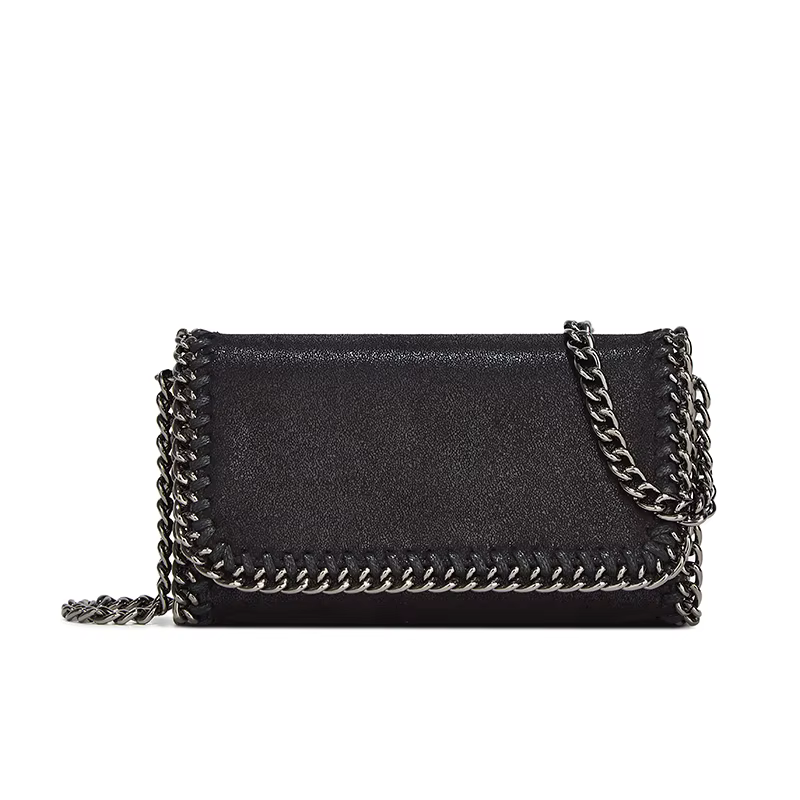 Mini sac à bandoulière de luxe pour femmes, sac à bandoulière avec chaîne, avec porte-monnaie pour téléphone, portefeuille élégant de marque, pochette à main