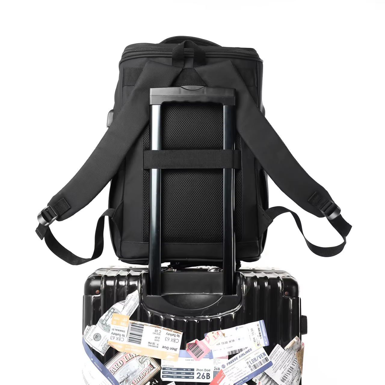 Sac à dos à la mode pour hommes, sacs d'affaires de bonne qualité, sac d'ordinateur de grande capacité, sacs d'école étanches, sac à main pour hommes