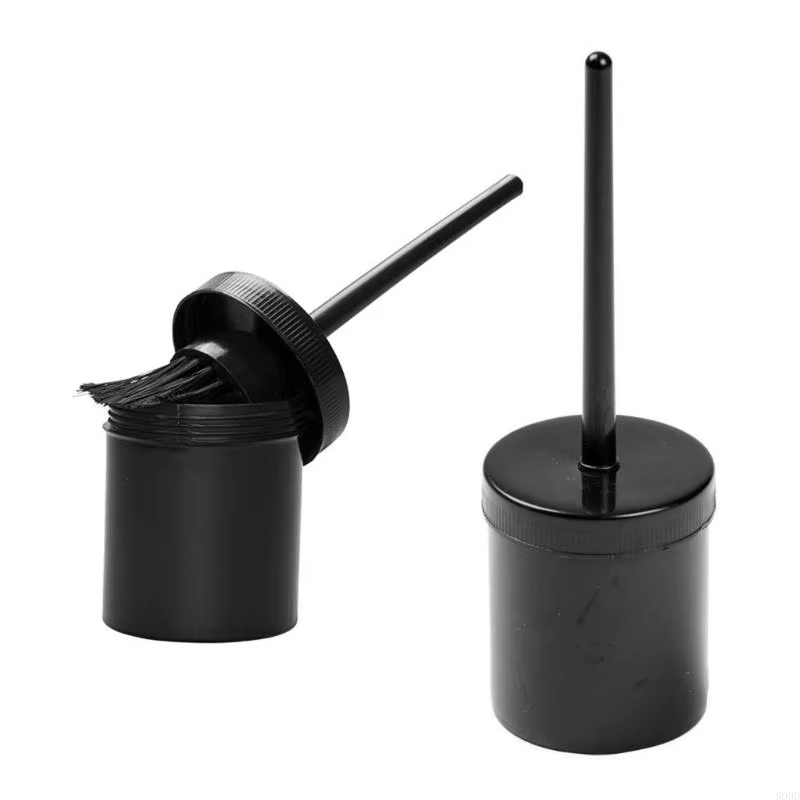 Brosse à huile pour sabots cheval, anti-fuite, brosse à graisse, outil nettoyage pour toilettage efficace une 69HD