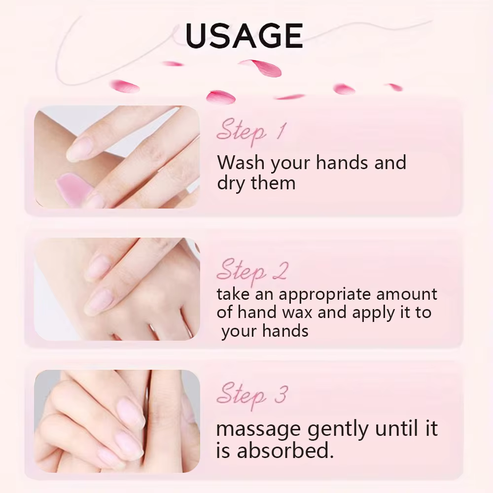 Cire pour les mains et les pieds parfumée aux cerises - paraffine hydratante anti-allergique contenant du glycérine et