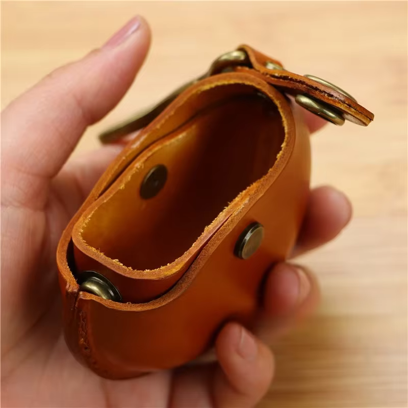 Pochette de rangement américaine faite à la main, organisateur en cuir véritable suspendu, étui étanche Durable, boîte-cadeau Premium pour voyage, sac à main