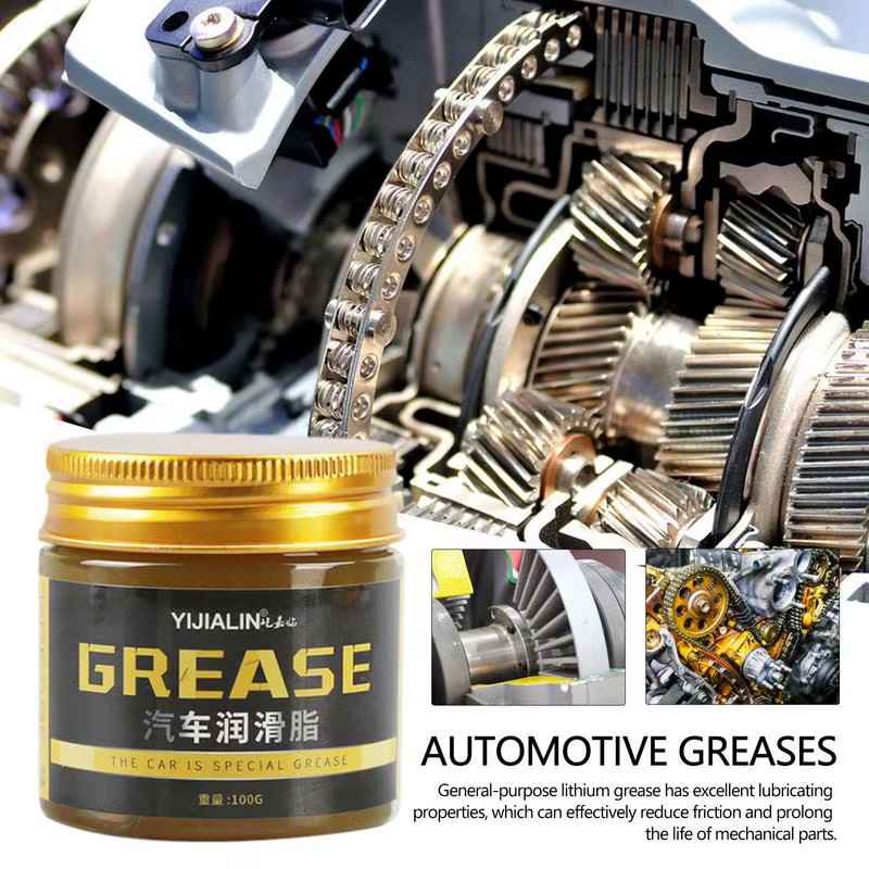 Graisse pour roulements de roues de voiture, 100g, lubrifiant résistant à l'usure, haute et basse température, engrenages mécaniques, roulements de moyeu automobile, huile lubrifiante