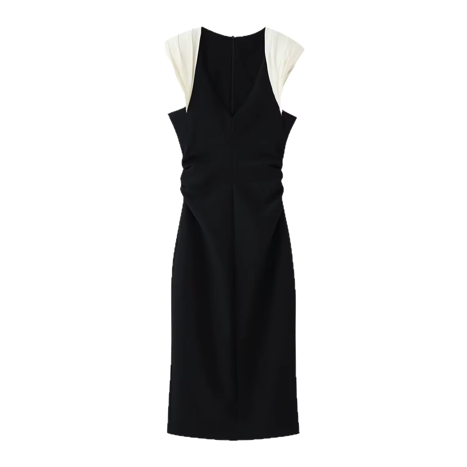 Robe longue de soirée moulante style français à effet amincissant