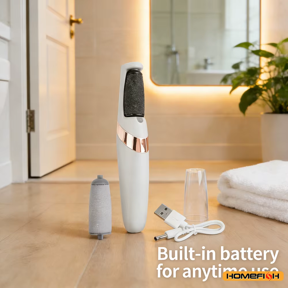 Lime à callus électrique rechargeable sans fil