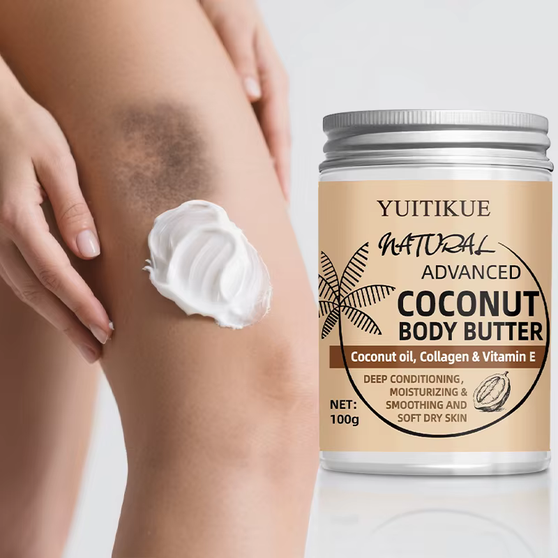 Beurre corporel avancé à la noix de coco 100g - Texture crémeuse pour une absorption facile