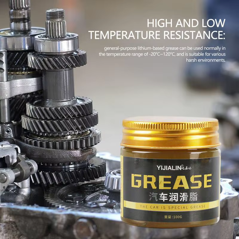 Graisse pour roulements de roues de voiture, 100g, lubrifiant résistant à l'usure, haute et basse température, engrenages mécaniques, roulements de moyeu automobile, huile lubrifiante