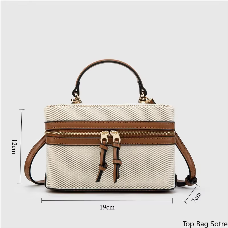Sac bandoulière mini pour femme, structuré et convertible, avec poignée supérieure, polyvalent pour usage quotidien décontracté