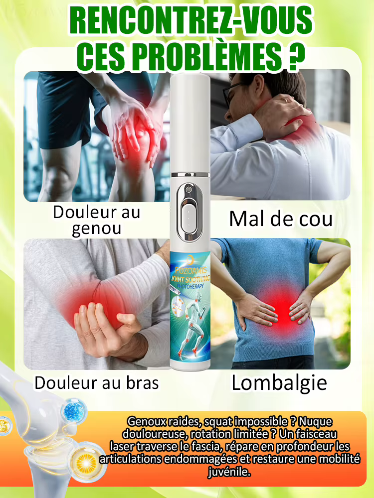 Masser les épaules, la taille, les jambes, les pieds et les bras.