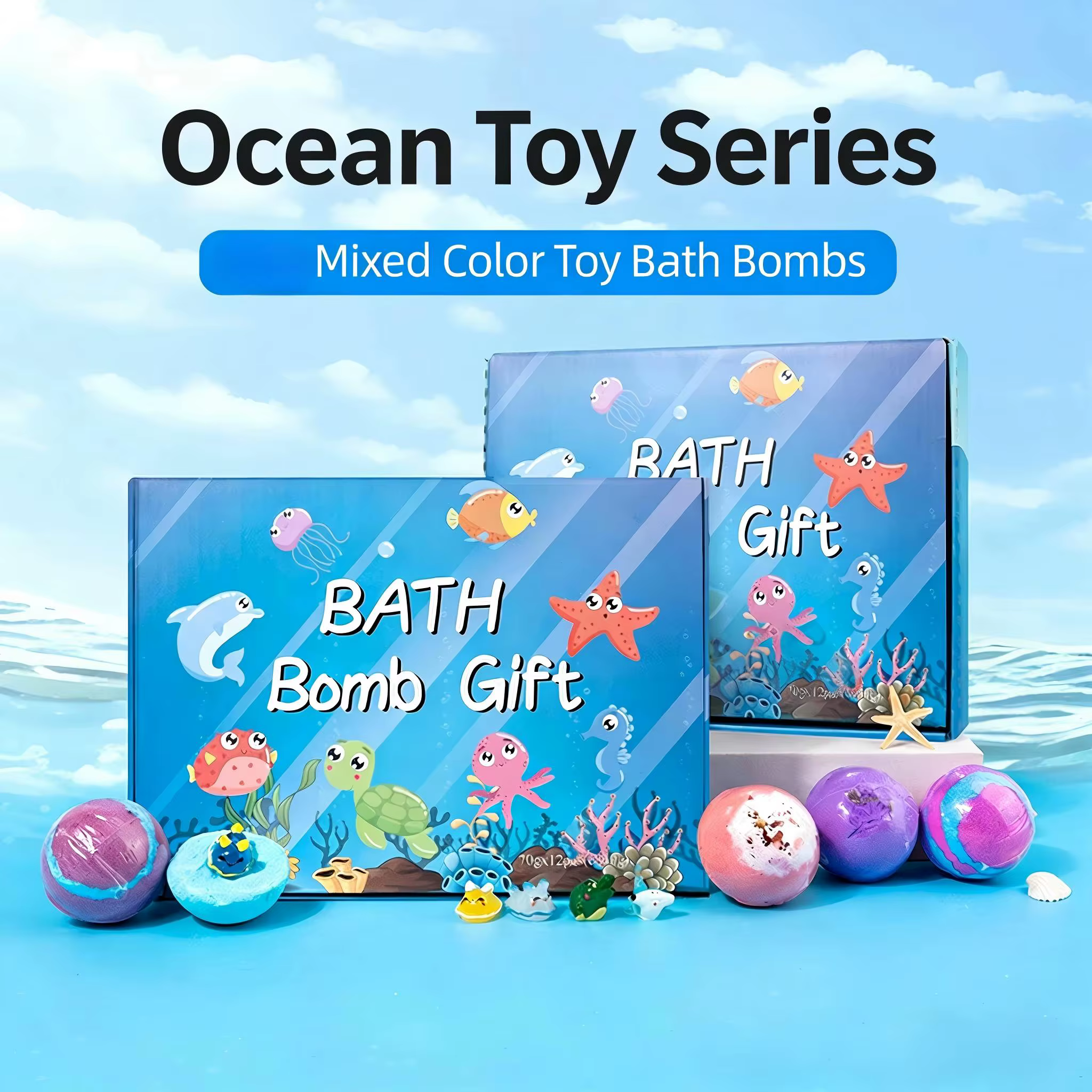 Ensemble de bombes de bain pour enfants