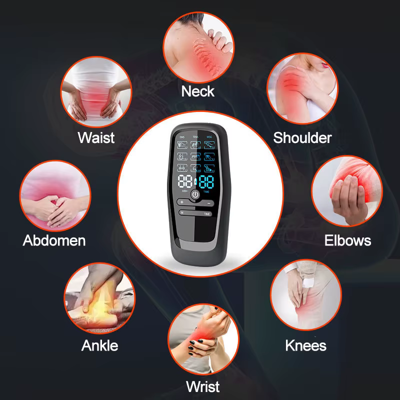 Physiothérapie Tens stimulateur musculaire Acupuncture électrique Massage corporel Machine amincissante numérique