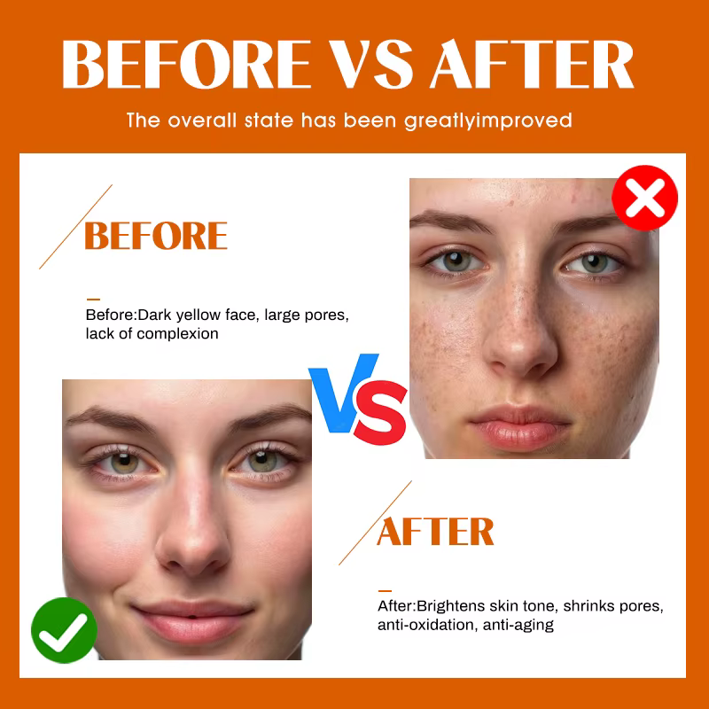 Sérum facial à la vitamine C