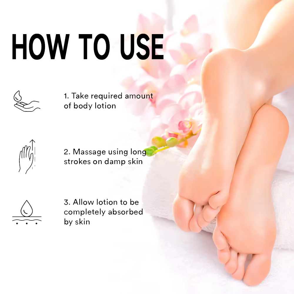 Crème pour les pieds au collagène