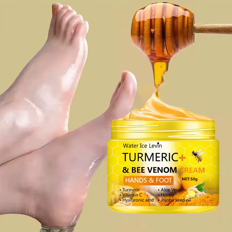Curcuma veine d'abeille Anti-séchage fissure pied crème main craquelée réparation peau élimination soin