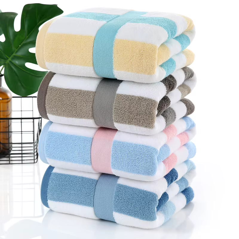 Serviettes de bain en coton turc pour hôtel et spa