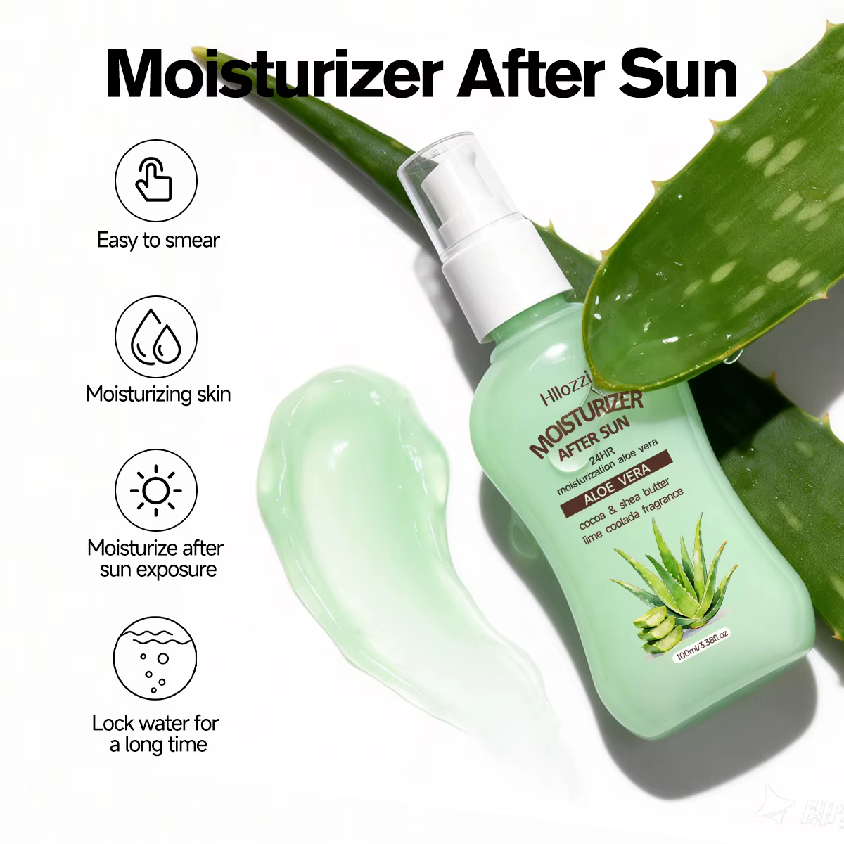 MOISTURIZER AFTER SUN ALOE VERA GEL