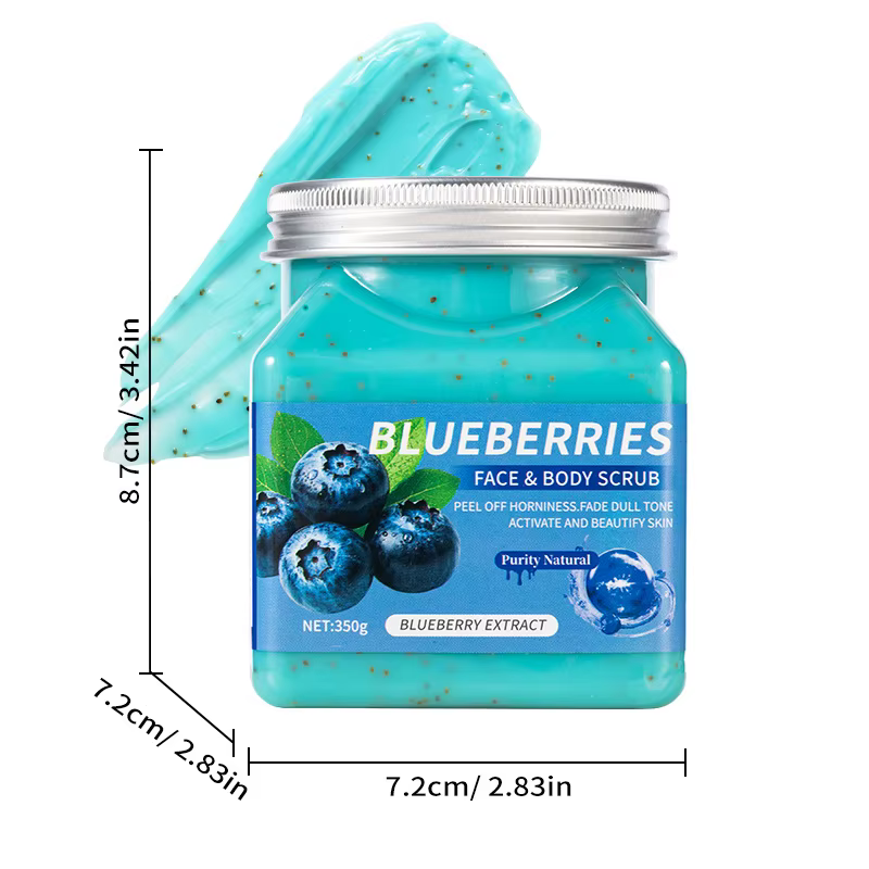 Gommage exfoliant corporel 350g pour peaux mortes et kératose Pilaris