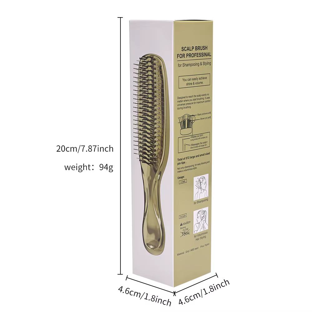 Peigne de Massage à coussin d'air fin
