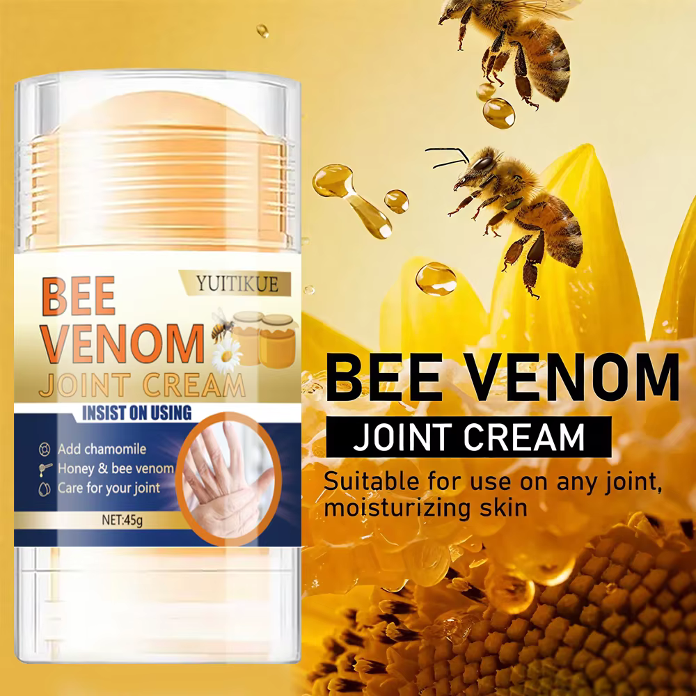 Crème pour les articulations au venin d'abeille