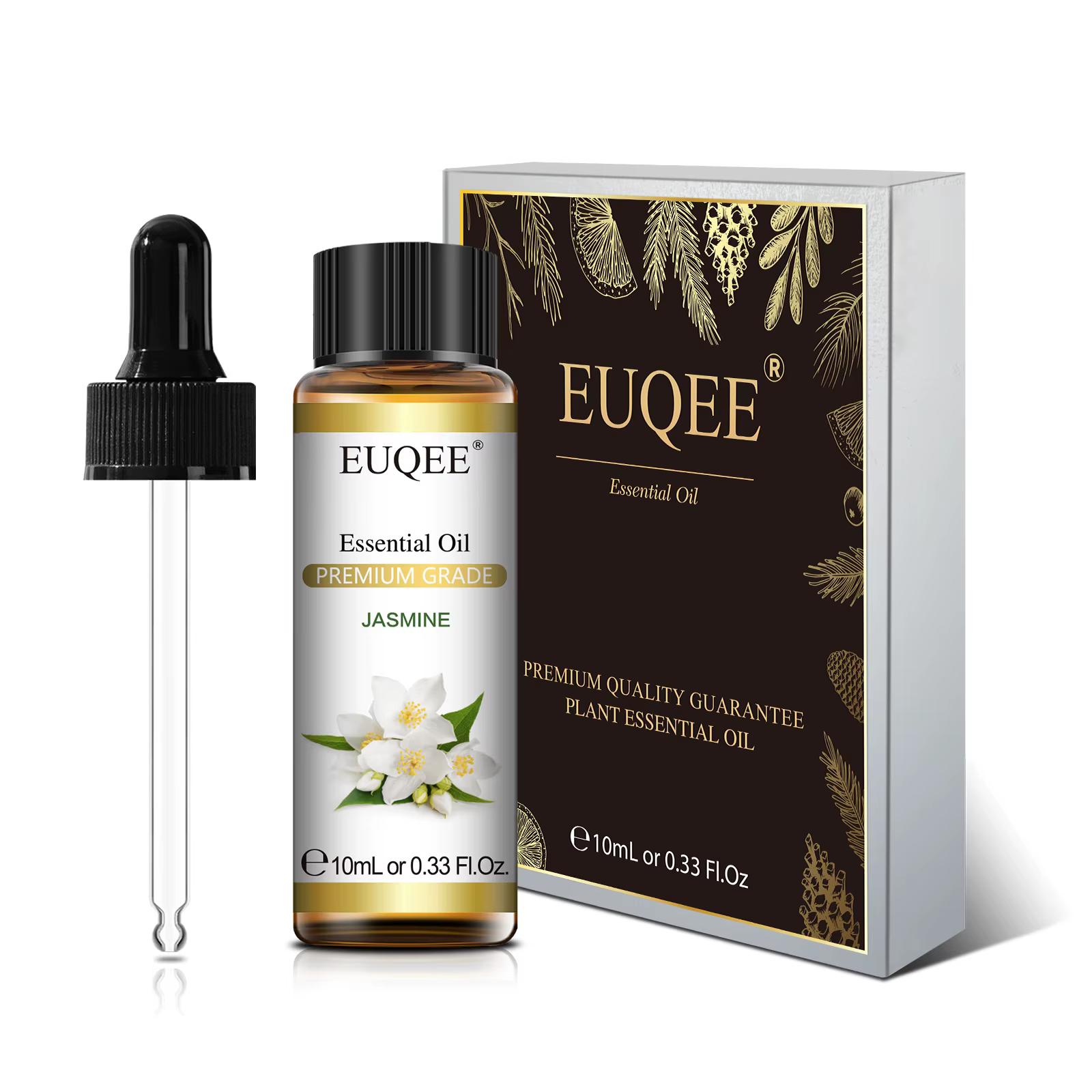 EUQEE 10ml huile essentielle Pure pour diffuseur d'aromathérapie-joim Eucalyptus encens cannelle lavande arôme huiles essentielles