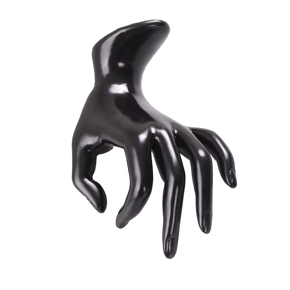 Présentoir de Bijoux en Forme de Main de Mannequin pour Bagues, Bracelets et Gants – Idéal pour Cadeaux