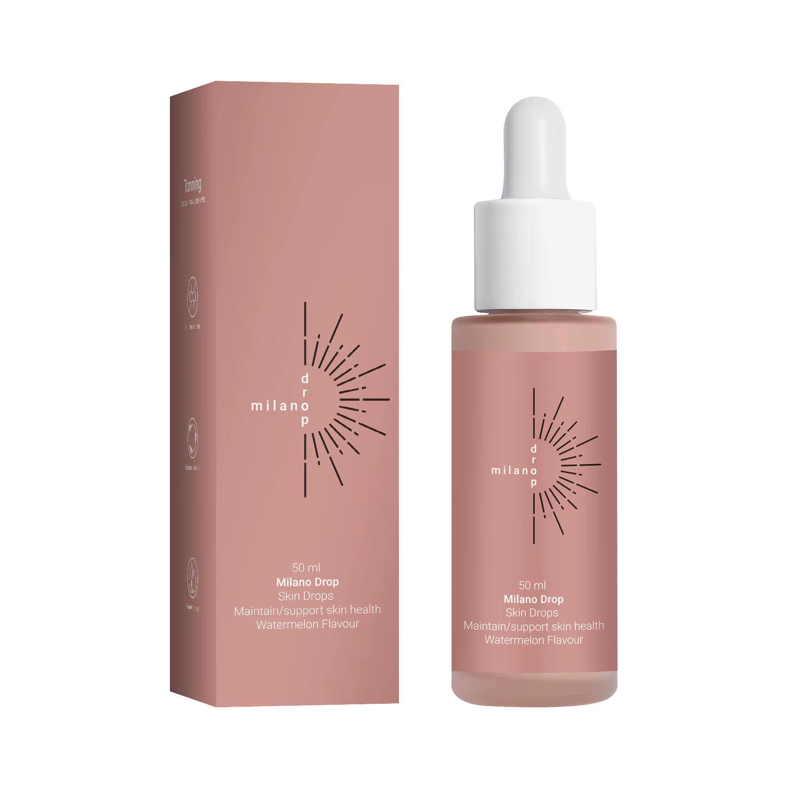 Gouttes autobronzantes 50 ml pour le corps