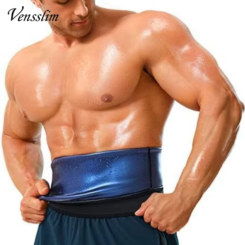 Hommes minceur corps Shaper Sauna sueur ceinture taille formateur Corsets ventre bande Sport