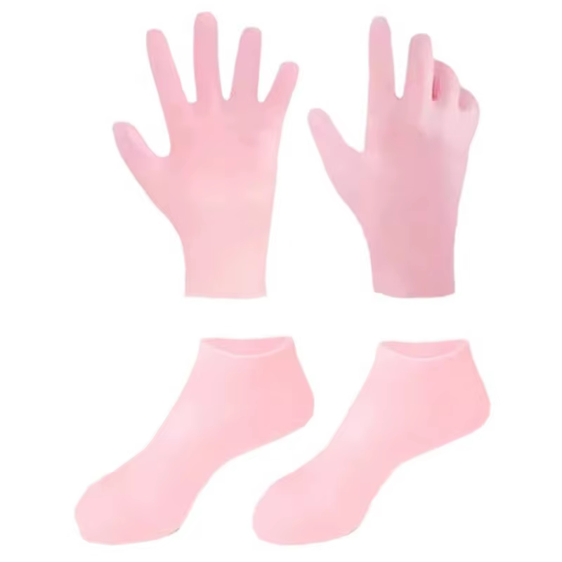 Chaussettes en gel hydratant en silicone