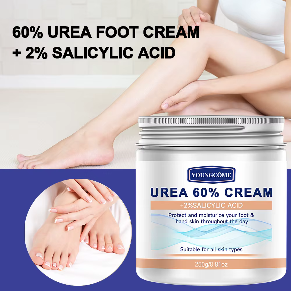 YOUNGCOME 60% crème d'urée + 80% acide salicylique