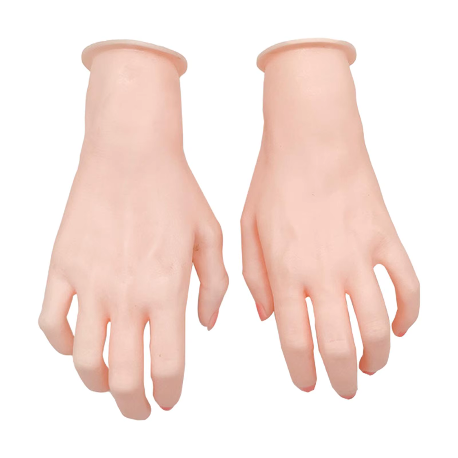 Anneaux de mannequin à main, collier d'organisation à domicile, présentoir à bijoux, modèle de pratique pour technicien des ongles et maire intérieur