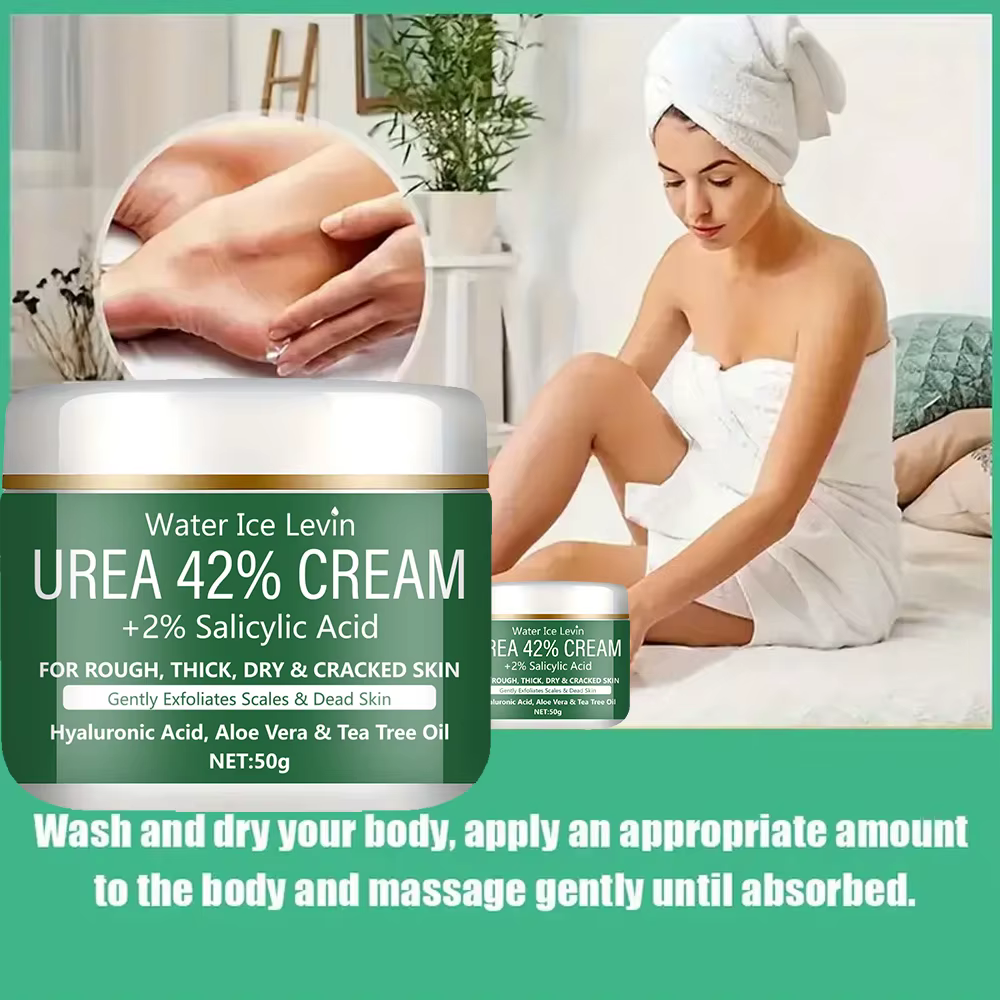 Urea réparatrice intensive 42% + crème à l'acide salicylique. Friandises Peaux rugueuses