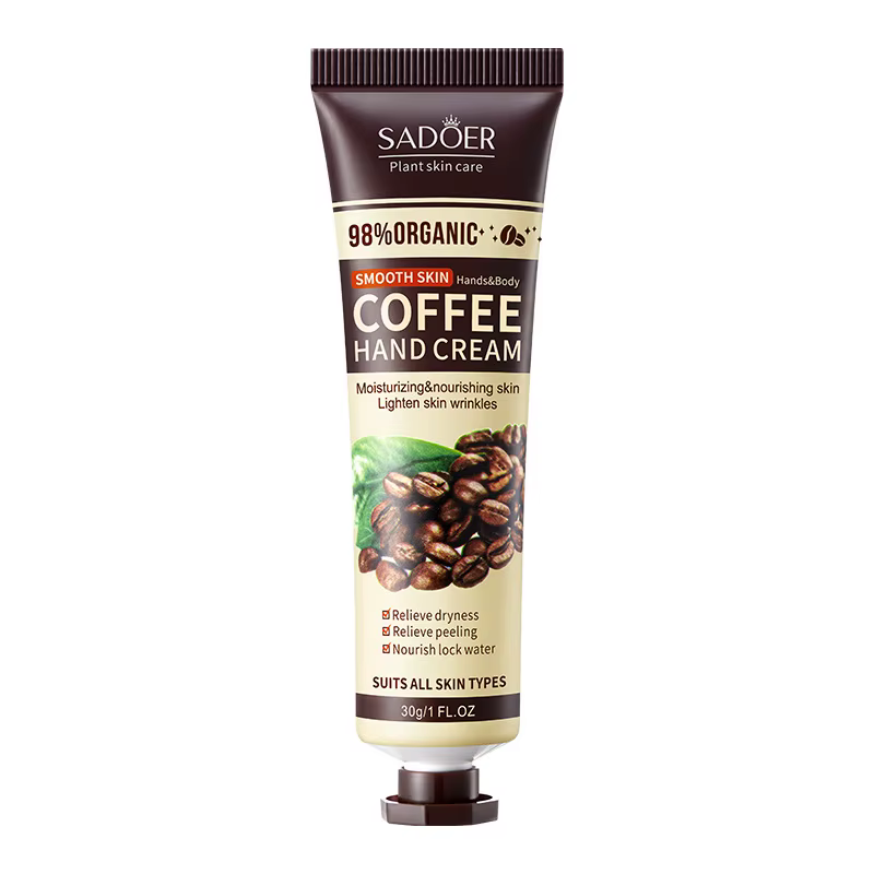 SADOER – ensemble de crème pour les mains au café