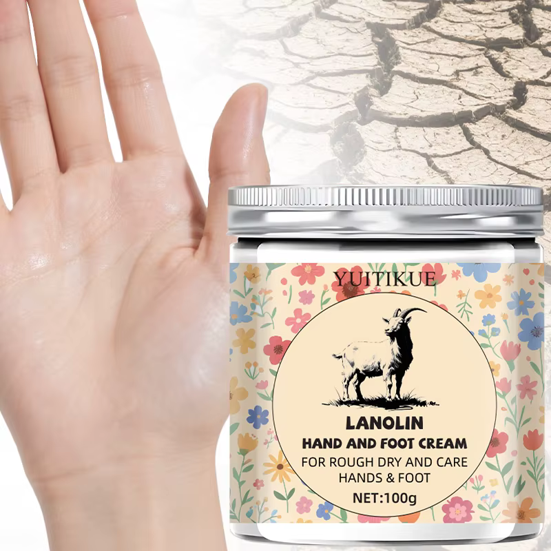 YUITIKUE Crème pour les mains et les pieds en lanoline