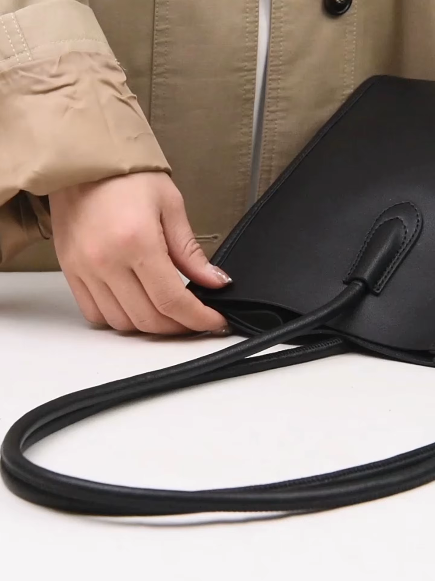 Sac à main en cuir véritable pour femme, sac bandoulière à poignée haute, sac fourre-tout haut de gamme grande capacité pour femme