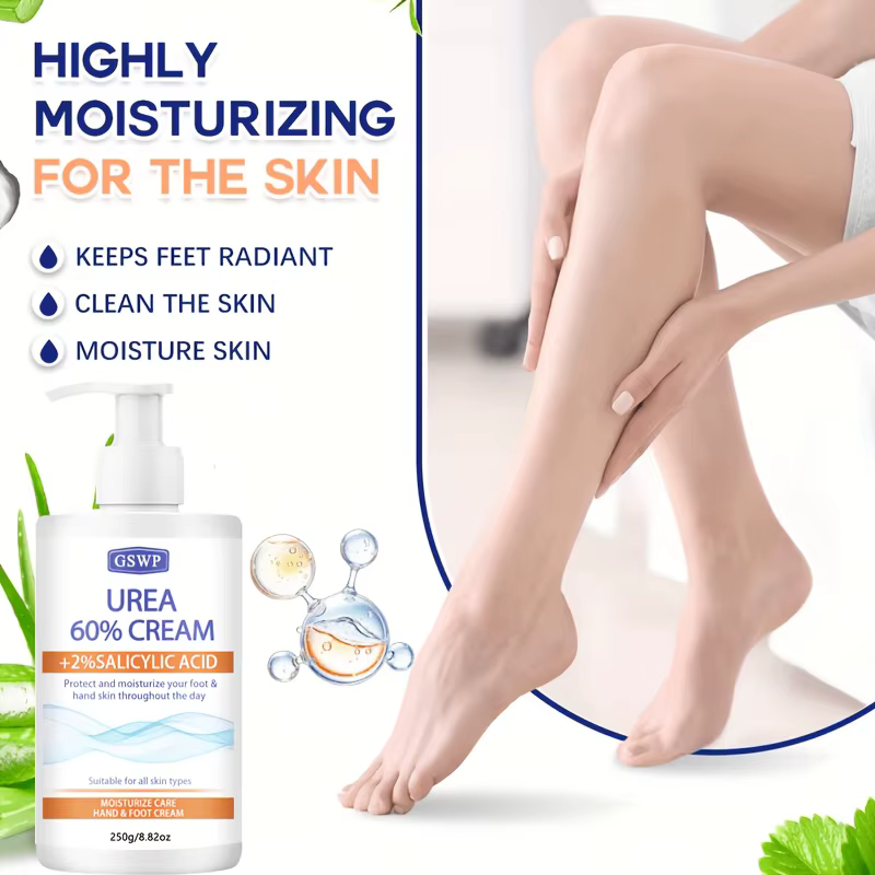 Crème hydratante pour les mains et les pieds GSWP à 60 % d'urée