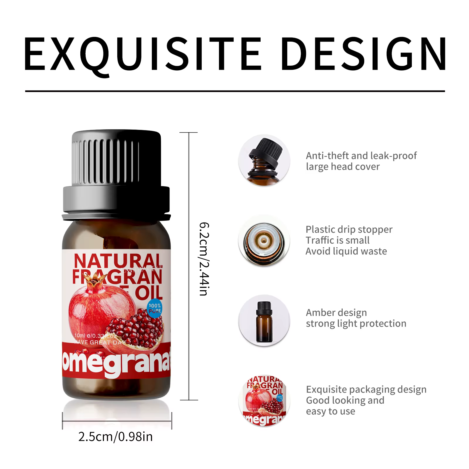 Huile essentielle de grenade 10ml