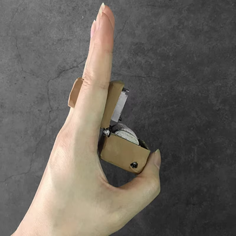 Tour de magie automatique du feu de la paume – Générateur de flamme électronique pour la main, rechargeable par USB, illusion de scène, accessoire professionnel