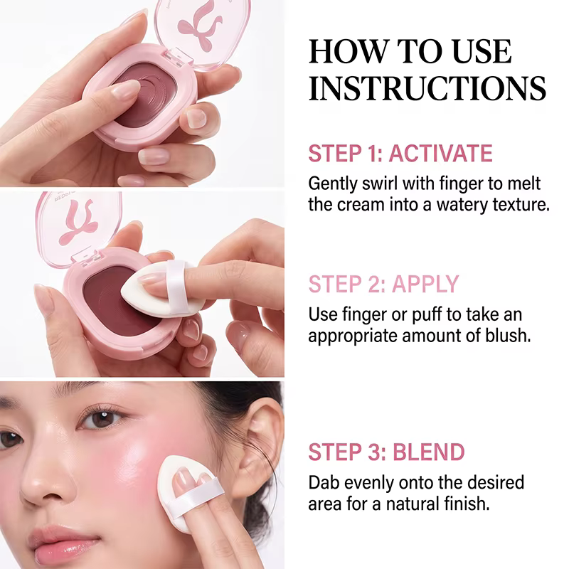 Redpurorag Crème blush hydratante multi-usage