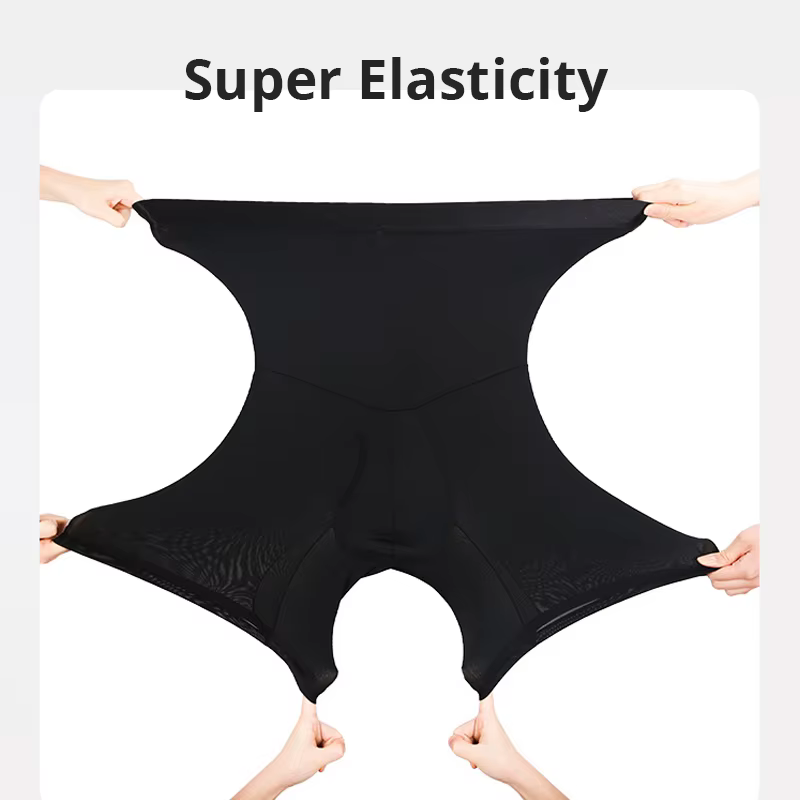 Hommes ventre contrôle Shorts corps Shaper Compression taille haute formateur