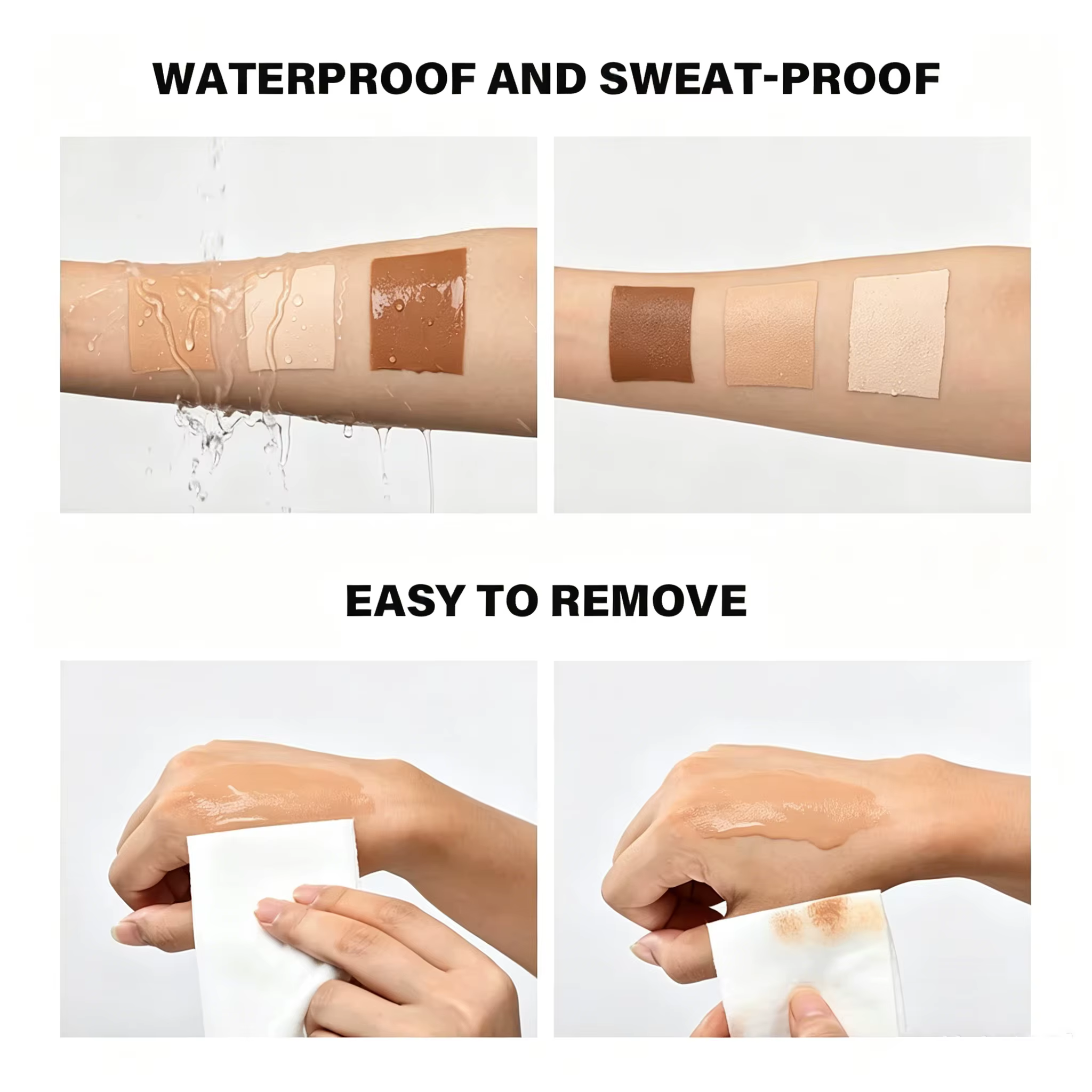 Crème de Teint Bronzante Instantanée Effet Soleil avec Acide Hyaluronique