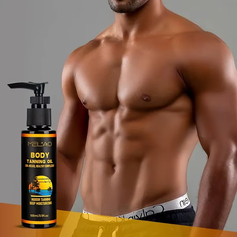 L'intensificateur de bronzage à l'huile