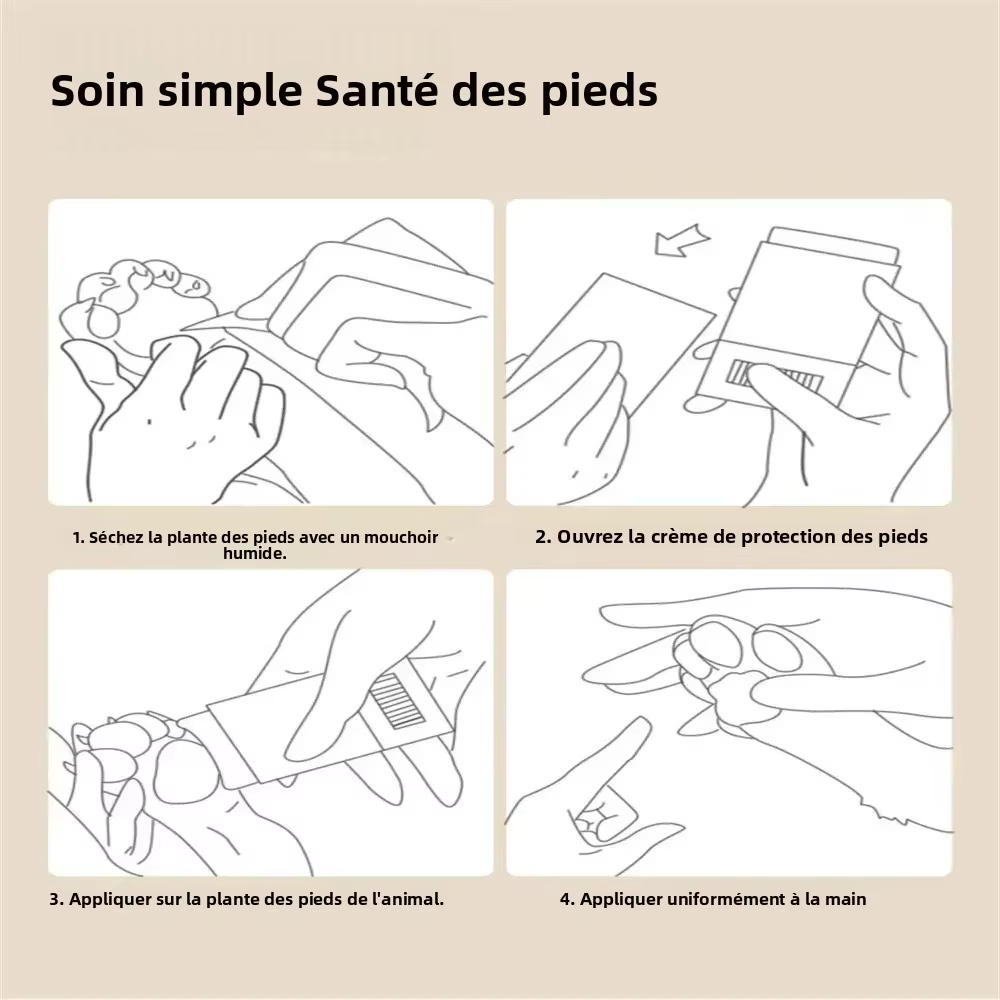 Baume de soin des pattes