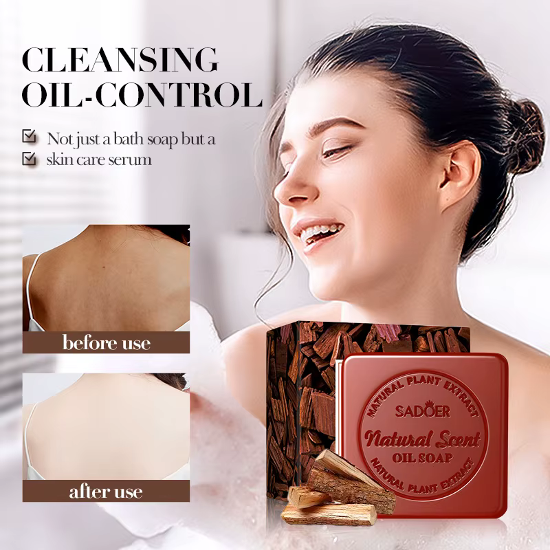 Savon artisanal au bois de santal pour femmes