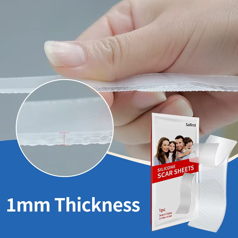 Patch de traitement en gel de silicone pour cicatrices